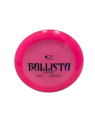 Used Latitude 64 Opto Ballista Pro 168g Pink Disc Golf Driver 11692-s000143797
