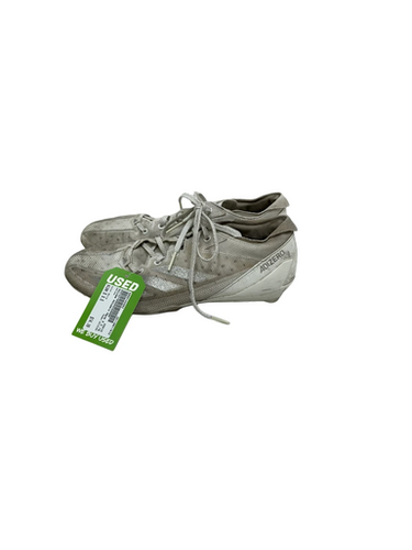 Used Adidas Adizero Mens 9.5 White Football Cleats 11692-s000143902