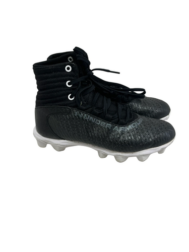 Used Under Armour Highlight 2 Rm Jr 5.5 Black Fb Cleats 11692-s000145755