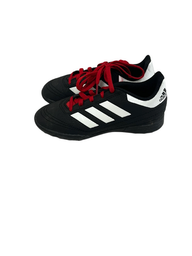 Used Adidas Goletto Youth 12 Black Soccer Turf Shoes 11692-s000145756