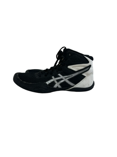 Used Asics Matflex Jr 3 Wrestling Shoes Black 11692-s000146613