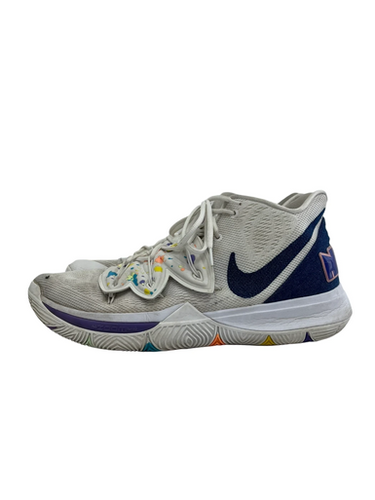 Used Nike Kyrie 5 Mens Size 15 Basketball Shoes M White 11692-s000147363