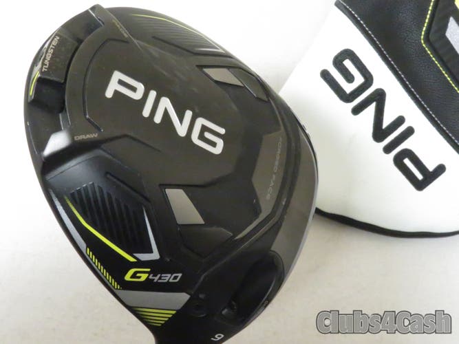 PING G430 LST Driver 9 Mitsubishi Kai'li White 60 Stiff +Cover   Near MINT