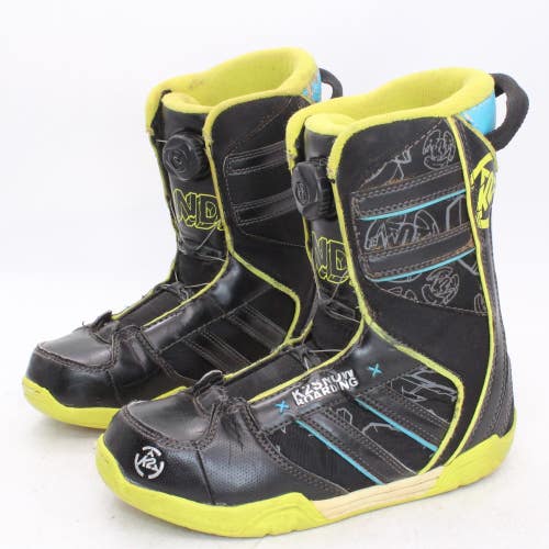 K2 Vandal BOA Snowboard Boots - Size 5 / Mondo 23 Used