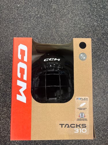 Medium CCM Tacks 310 Combo Helmet (New)