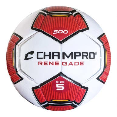 Champro Renegade Size 3 Scarlett Soccer Ball 11692-chpsb503sc