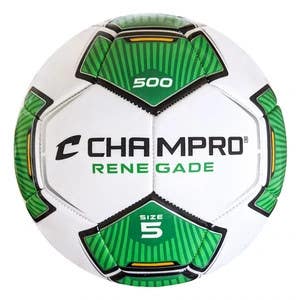 Champro Renegade Size 3 Optic Green Soccer Ball 11692-chpsb503og