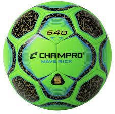 New Champro Maverick Size 4 Soccer Ball Green 11692-chpsb644og