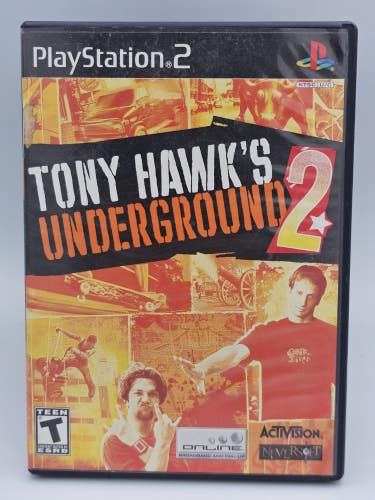 Tony Hawk's Underground 2 PS2 (Sony PlayStation 2, NeverSoft, 2004) CIB