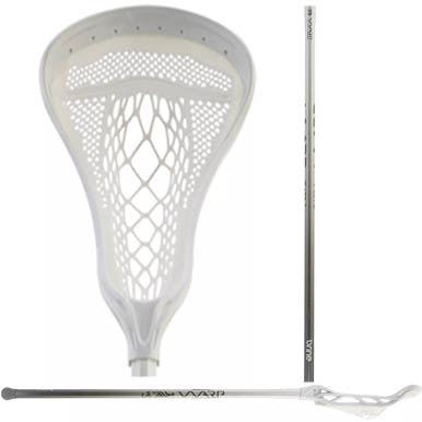 New Brine Dynasty Warp Next Womens White Lacrosse Stick 11692-brndynwncmp2wh