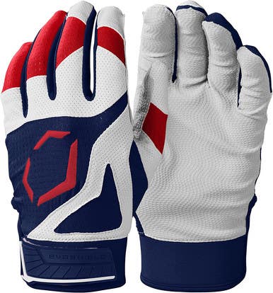 New Evoshield Srz 1 Batting Glove Usa Bb Sb Batting Gloves 11692-srz-1-batting-glove-usa