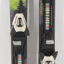 Salomon Q-Max Jr. Kids Skis with Bindings - 120 cm Used