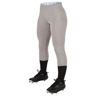 New Champro Fireball Girls Xs Grey Sb Pant 11692-chpbp39ygrxs