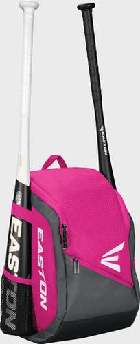 New Easton Game Ready Youth Pink Bb Sb Player Backpack Bag 11692-eas8064892
