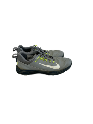 Used Nike Lunar Mens 8 Grey Golf Shoes 11692-s000135449