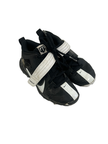 Used Nike Trout Yth 12 Bb Sb Cleats Black 11692-s000135732