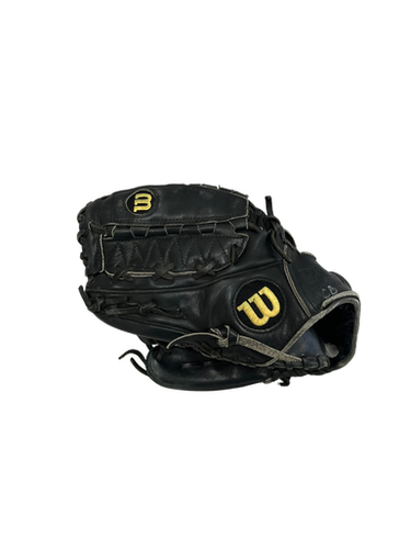 Used Wilson A2000 Lht 12.5" Black Baseball Glove 11692-s000135960