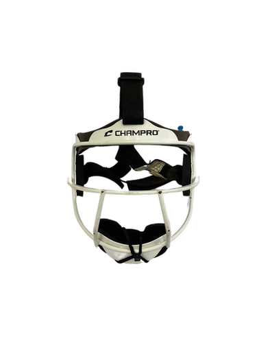 Used Champro Yth Osfm White Fielders Mask 11692-s000136212