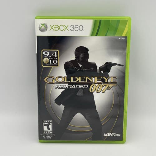 GoldenEye 007: Reloaded (Microsoft Xbox 360, 2011) Complete CIB Tested VGC