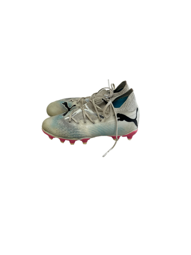 Used Puma Future Yth 11 Soccer Cleats White 11692-s000137041