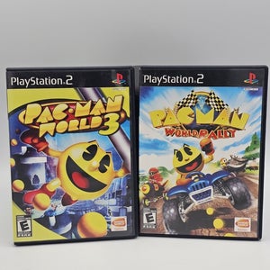 Pac-Man World Rally, World 3 Bundle Ps2 CIB Video Games Excellent