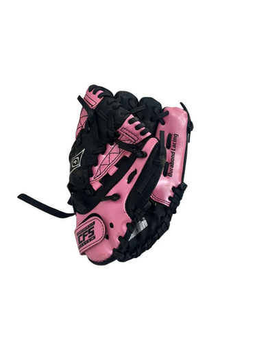 Used Franklin 4510 9.5" T-ball Glove Black And Pink 11692-s000141463