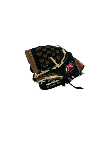 Used Rawlings Savage 9.5" Black Lh Throw T Ball Glove 11692-s000141501