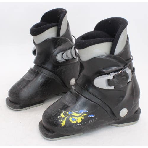 Rossignol Comp J1 Kids Ski Boots - Size 1 / Mondo 19 Used