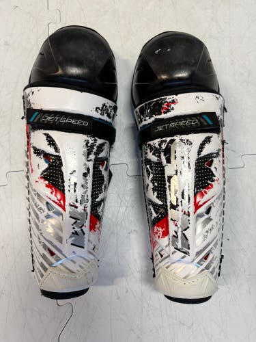 Junior CCM JetSpeed FT6 12" Shin Pads (Used)