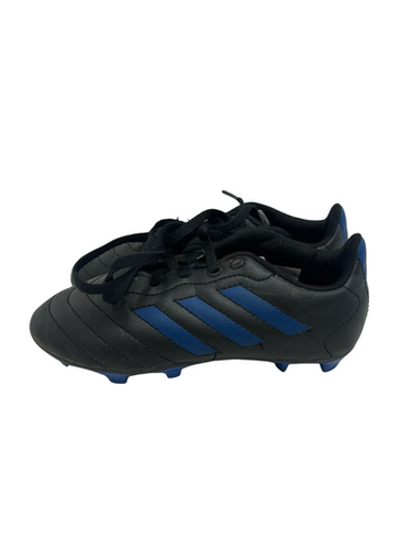 Used Adidas Goletto Jr 1 Soccer Cleats Black And Royal Blue 11692-s000141740