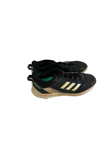 Used Adidas Icon Metal Mens 10 Black Bb Sb Cleats 11692-s000145360