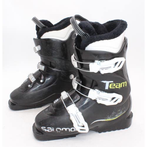 Salomon Team Junior Ski Boots - Size 4 / Mondo 22 Used
