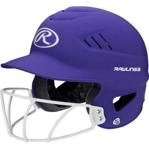 New Rawlings Coolflo Batting Helmet W Mask 11602-coolflo