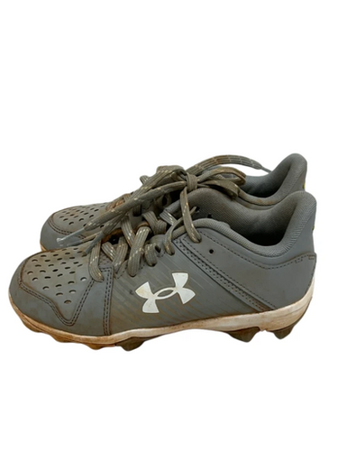 Used Under Armour Leadoff Jr 1 Bb Sb Cleats Grey 11692-s000146816