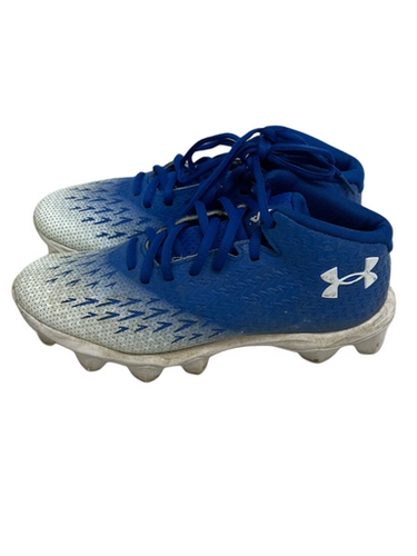 Used Under Armour Jr 5.5 Fb Cleats Royal Blue 11692-s000146830