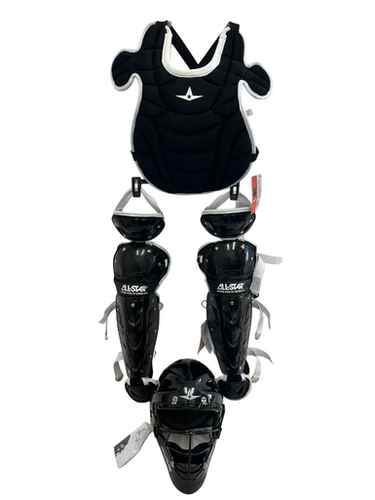 Used All Star Future Star 9-12 Y 0 Grl S Catchers Helmet W Mask Black One Size 11692-s000147030