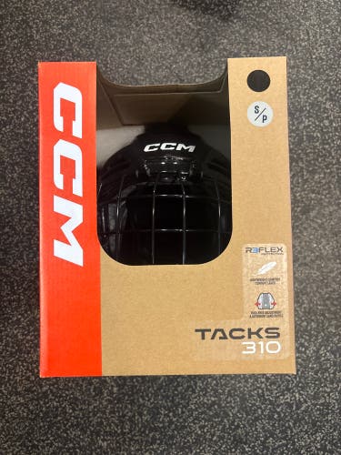 Small CCM Tacks 310 Combo Helmet (New)