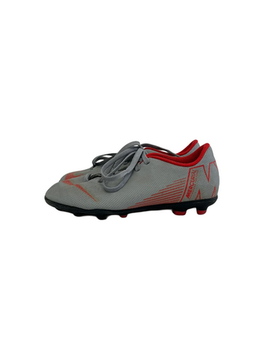 Used Nike Mercurial Jr 2 Soccer Cleats Grey 11692-s000147468