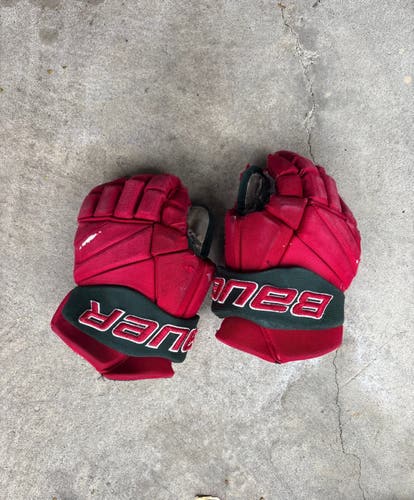Bauer Vapor Pro Team Gloves 14" Pro Stock (Used)