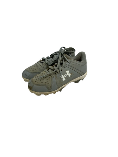 Used Under Armour Leadoff Jr 1.5 Bb Sb Cleats Grey 11692-s000147594