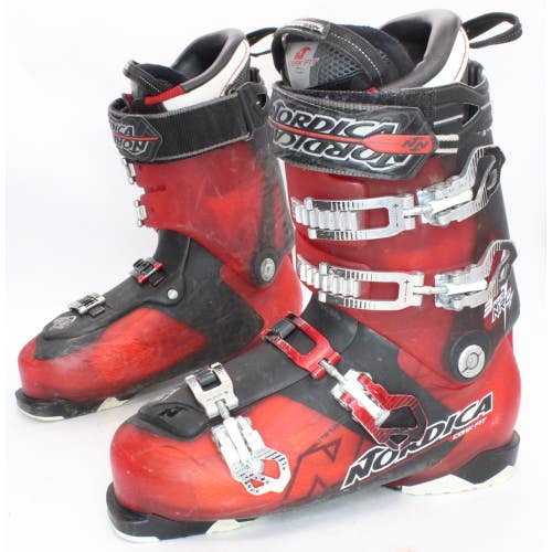 Nordica 3 Pro NRGY Ski Boots - Size 10.5 / Mondo 28.5 Used