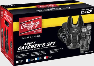 New Rawlings Renegade Adult Catchers Set Age 15+ Catcher's Equipment 11692-rawr2csabsil