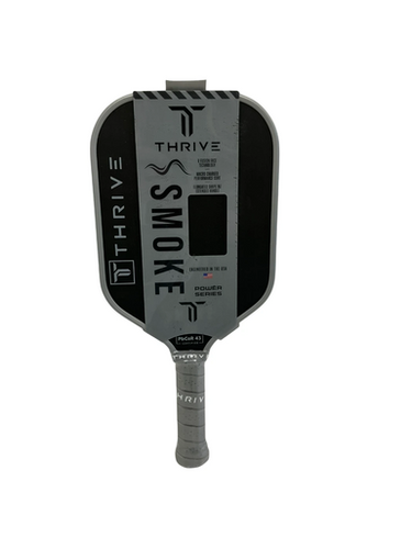 New Thrive Smoke Pickleball Racquet Paddle W White Leather Case 11692-s000149166