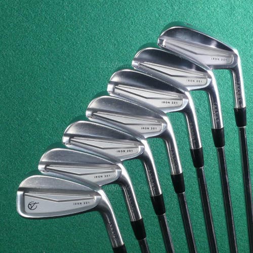 Takomo Golf Iron 201 4-PW Iron Set Nippon Ping AWT 3.0 Steel Extra Stiff