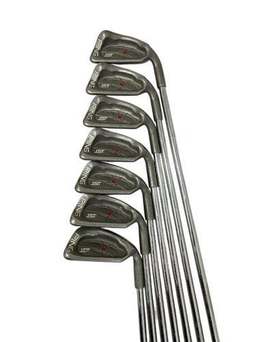 Used Ping Isi Red Dot 3-pw Mens Rh Iron Set *missing 6 Iron* 11692-s000151270