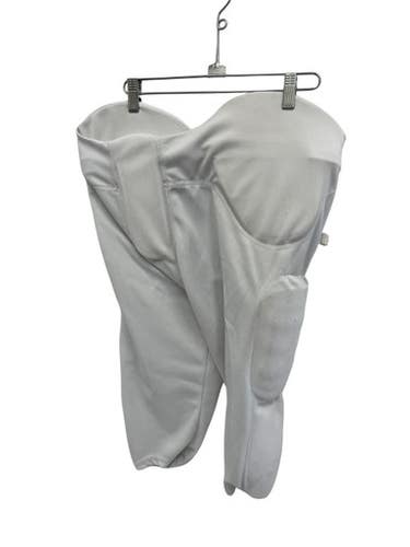 Used Schutt Youth Md White Fb Integrated Pants 11692-s000151298