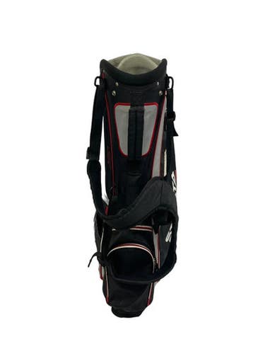 Used Strata Mens Stand Bag Black And Red 11692-s000151334