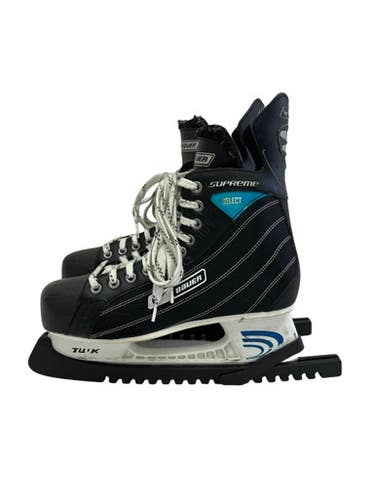 Used Bauer Supreme Select Senior 9 Hockey Skates 11692-s000151352