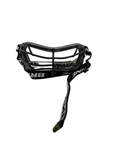 Used Brine Dynasty Ii Womens Lacrosse Goggles Facial Protector Grey Black 11692-s000151378