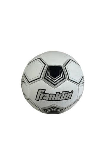 Used Franklin Size 4 Soccer Ball White 11692-s000151417